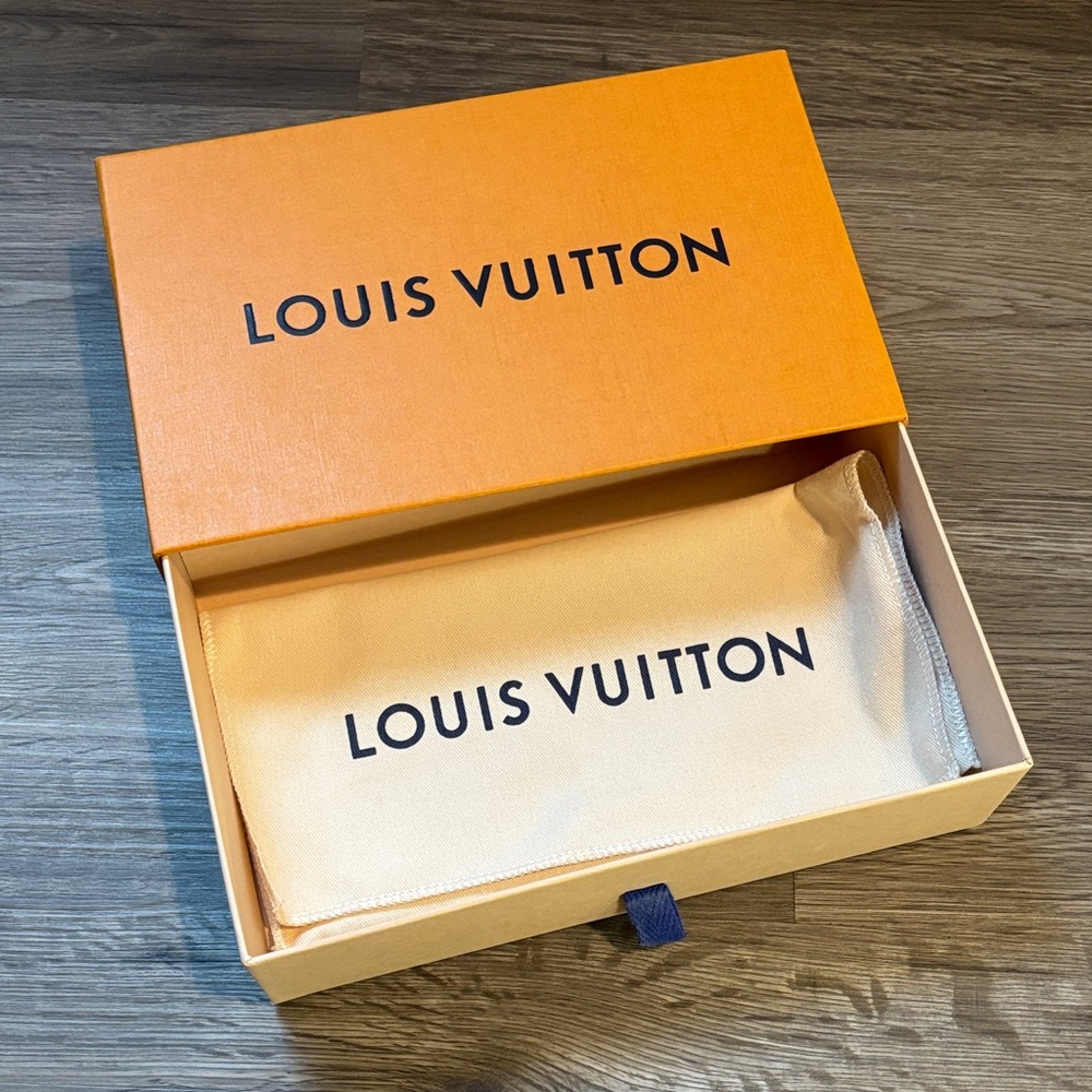 Louis Vuitton Orange Box with Cream Dust Bag